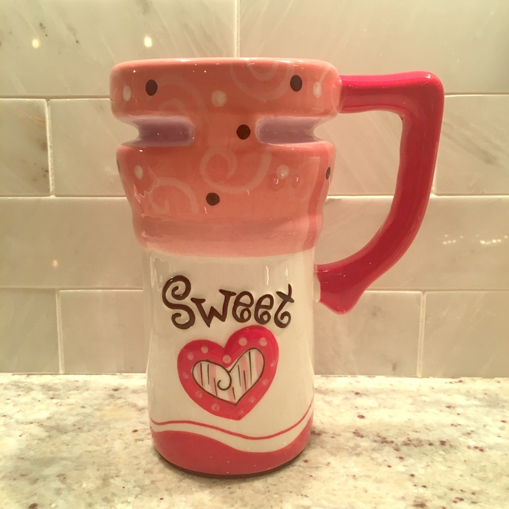 Ceramic travel coffee mug
